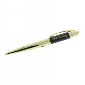 21ST BIRTHDAY PEN GOLD PLATED